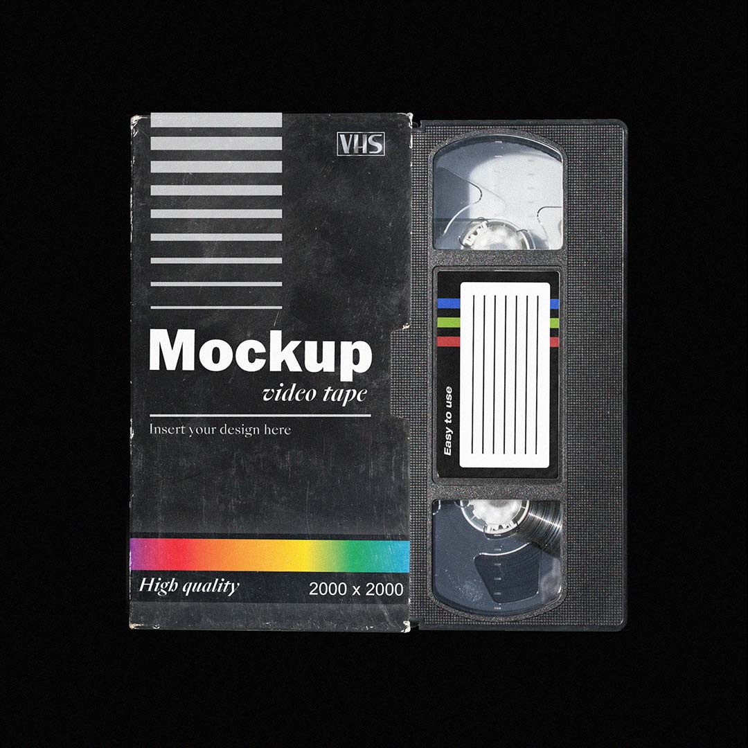 Mockuppp VHS Tape